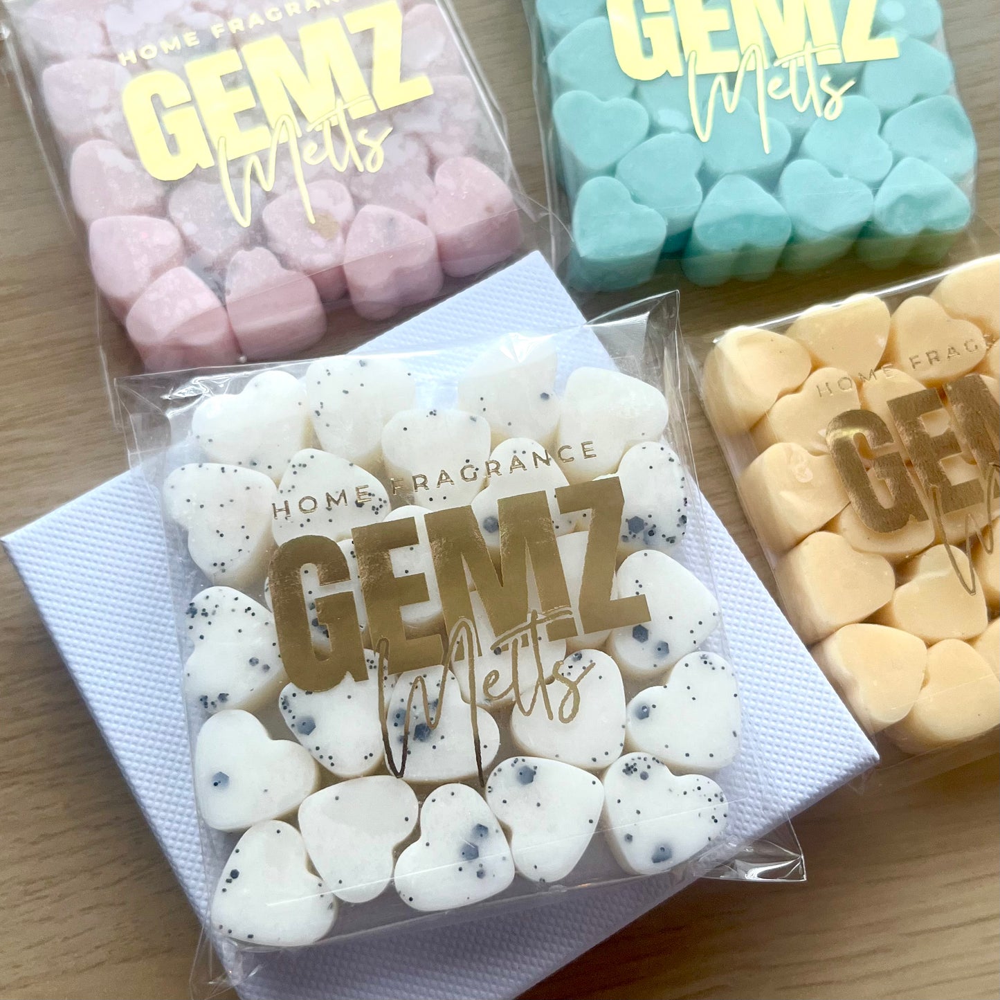 Mini Heart Wax Melts x25