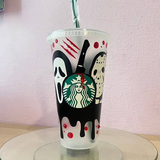 Horror Starbucks Cold Cup