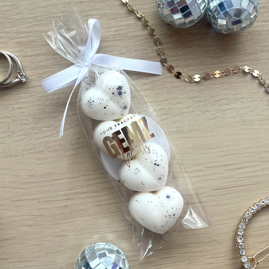 NEW 'Rock Salt & Driftwood' Heart Wax Melts