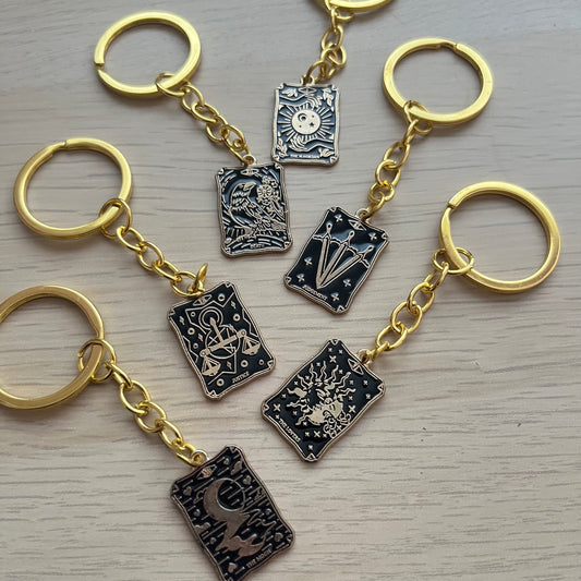 Tarot Keyrings