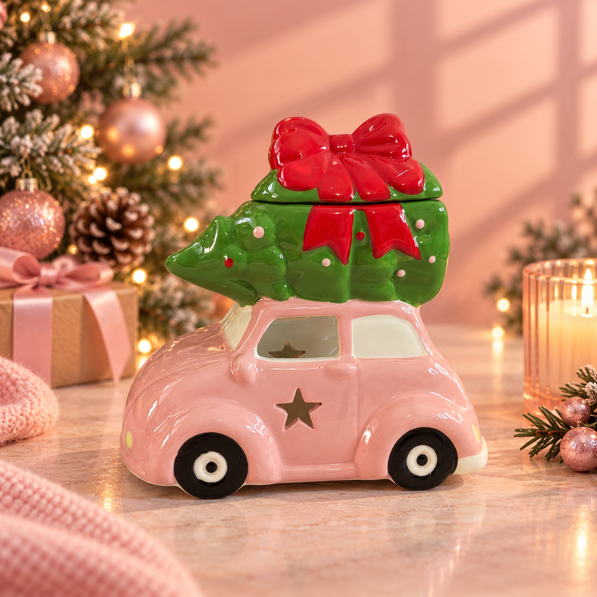 Driving Home For Christmas Oil Burner