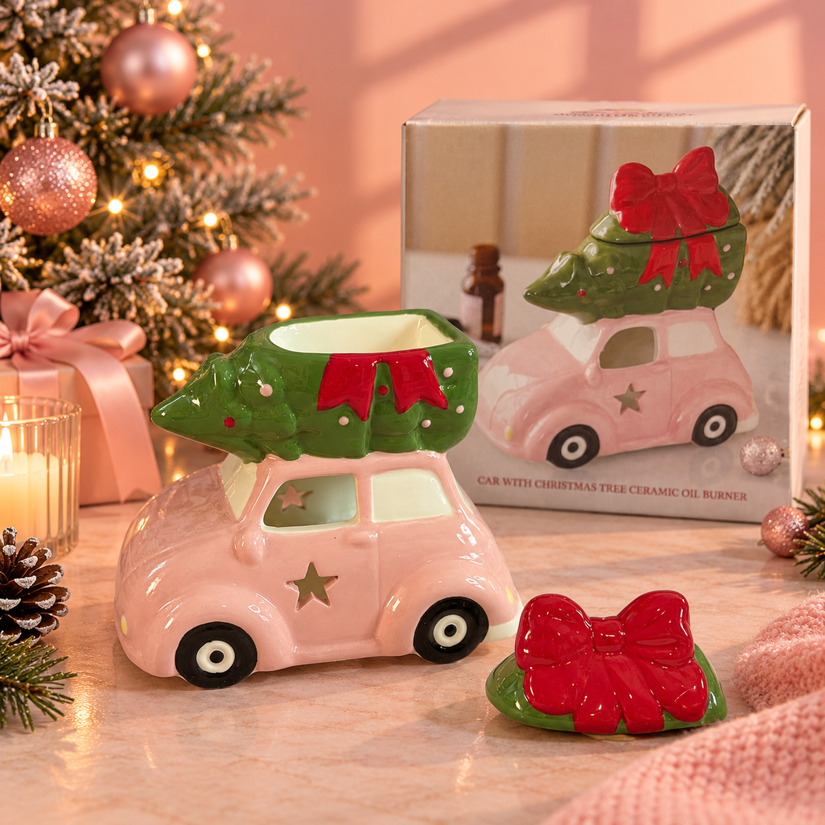Driving Home For Christmas Oil Burner