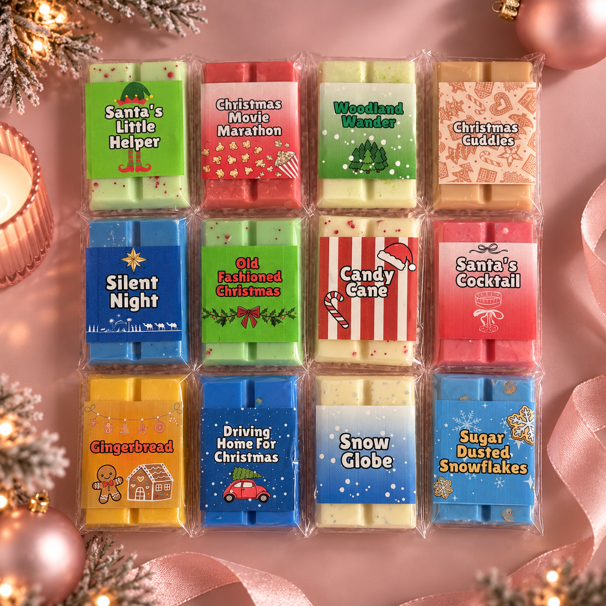 12 Days of Christmas Mini Snapbars Seasonal Scents