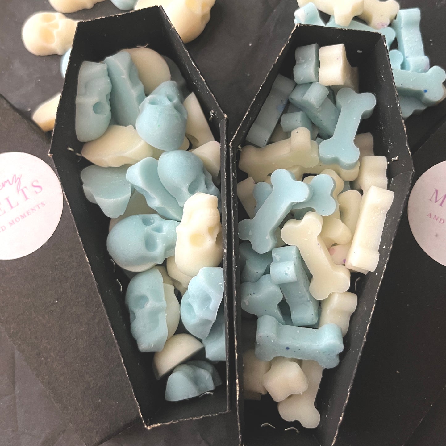 “Spring Unstoppable” Wax Melts in Coffins