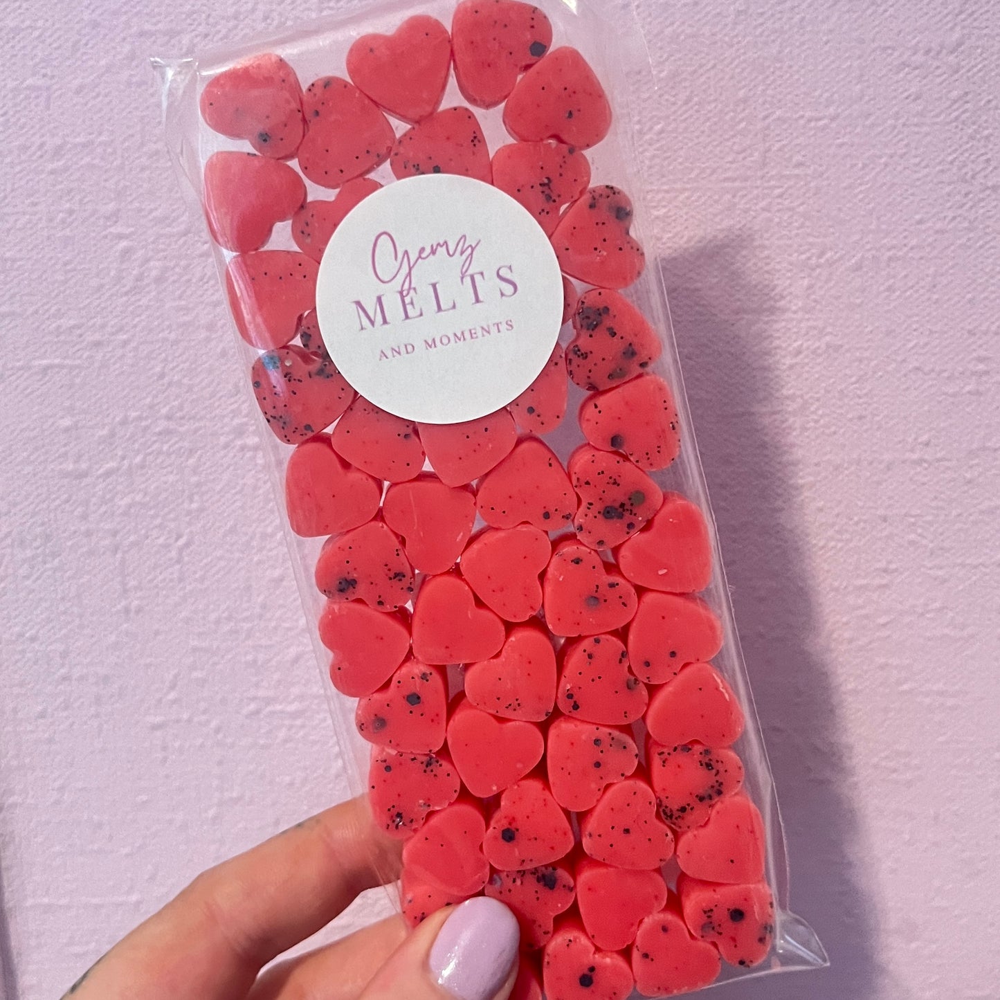 50x Mini Hearts Wax Melts