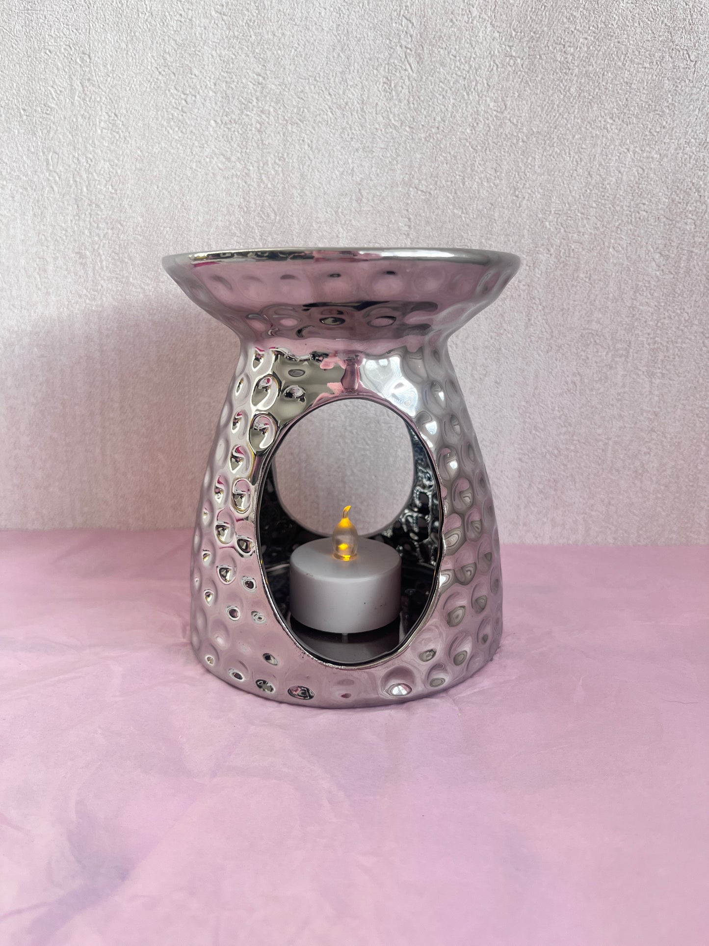 Chrome Style Dimpled Burner