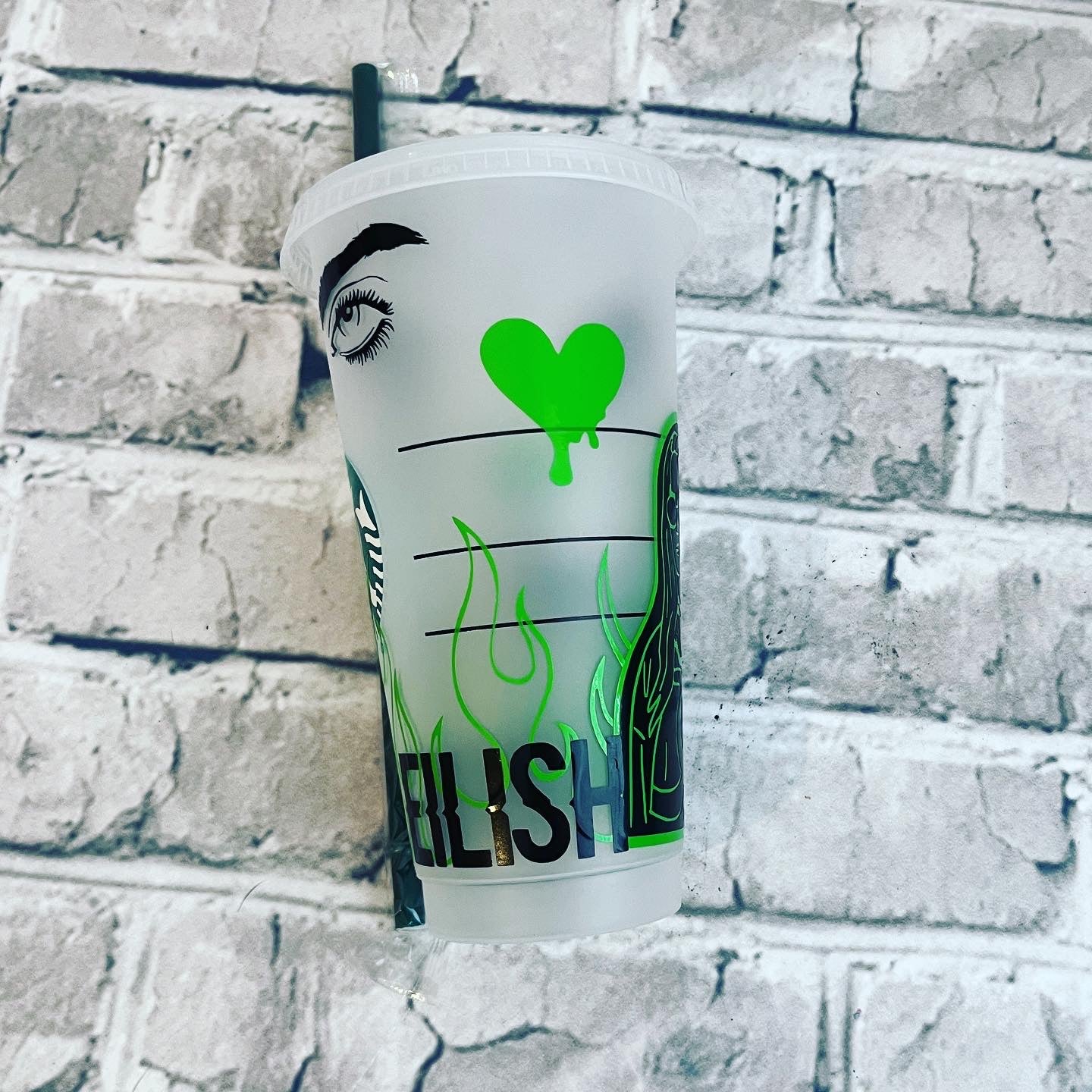 “Billie Eilish” Starbucks Cold Cup