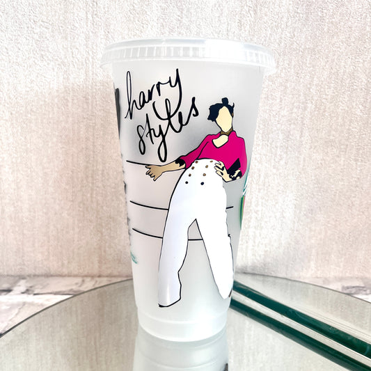 “Harry Styles” Starbucks Cold Cup